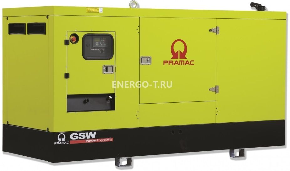 Дизельный генератор PRAMAC GSW 150 D в кожухе