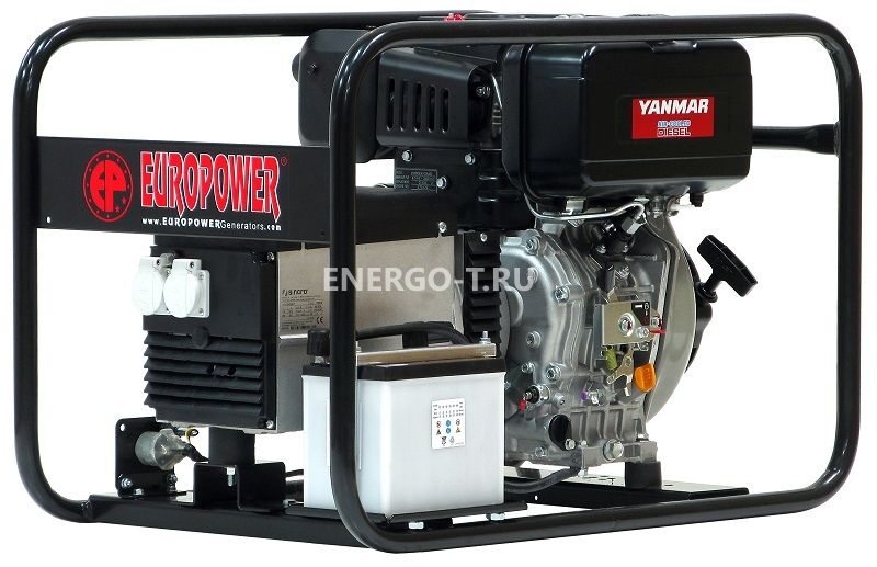 Дизельный генератор Europower EP 6000 DE с АВР