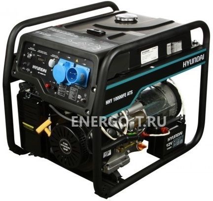 Газовый генератор Бензиновый генератор Hyundai HHY 10000FE-3 ATS