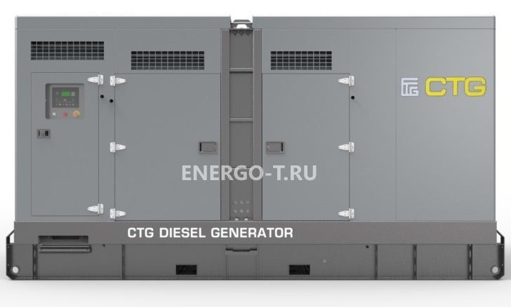 Дизельный генератор CTG 44C в кожухе с АВР