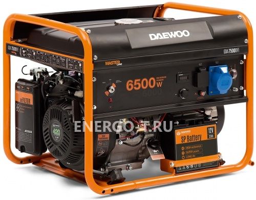 Бензиновый генератор Daewoo GDA 7500E