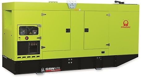 Дизельный генератор PRAMAC GSW 470 P в кожухе