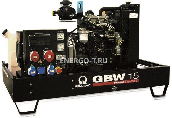 Дизельный генератор PRAMAC GBW 15 Y с автозапуском