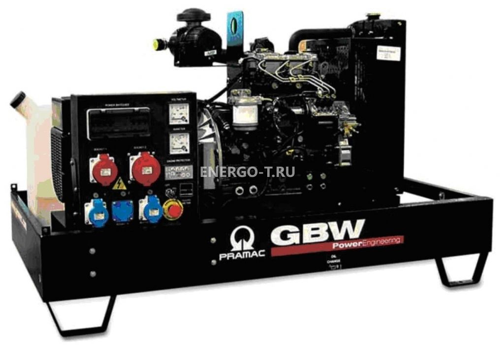 Дизельный генератор PRAMAC GBW 30 P 1 фаза с АВР