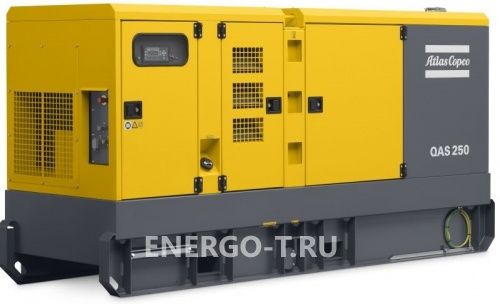 Дизельный генератор Atlas Copco QAS 250 (200 кВт)