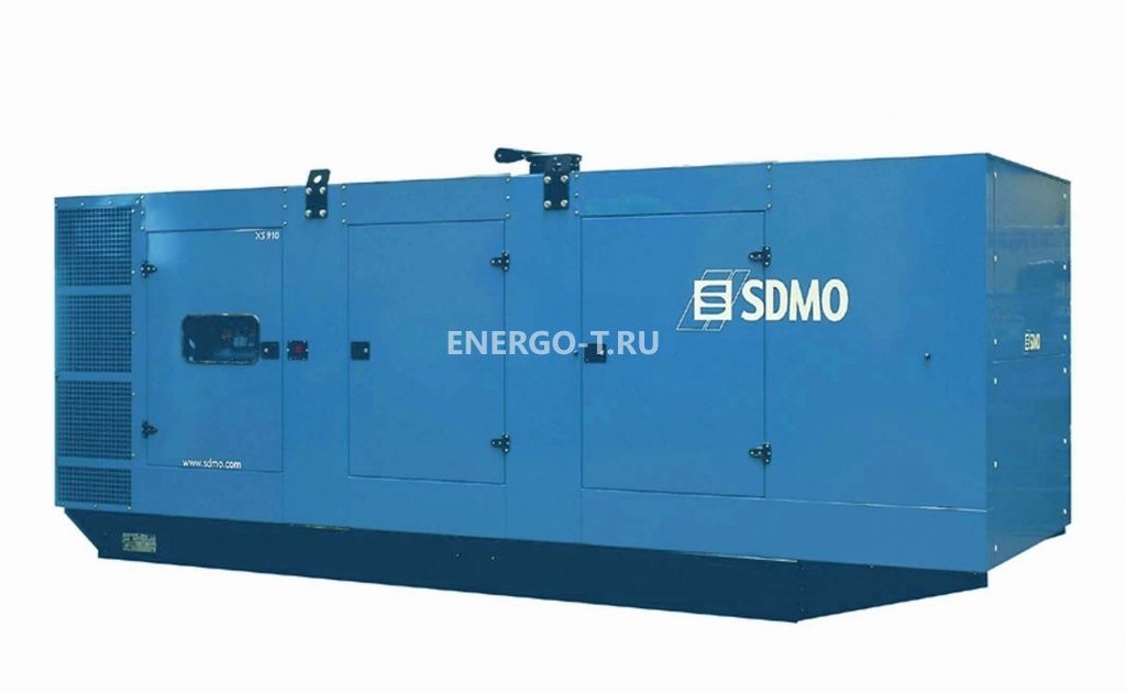 Дизельный генератор SDMO T900 в кожухе