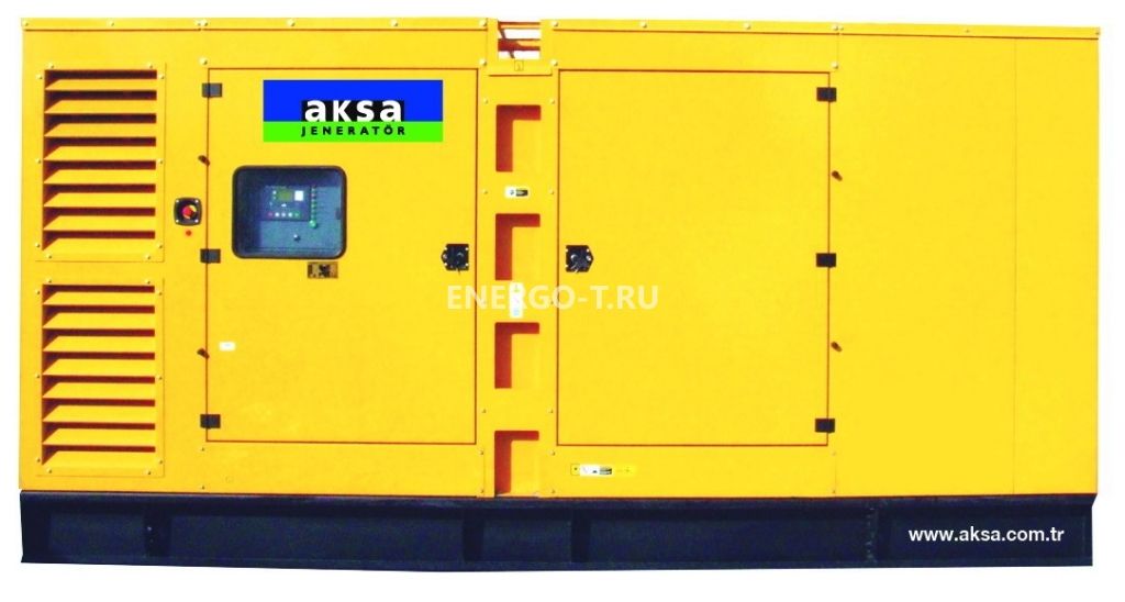 Дизельный генератор AKSA AD490 в кожухе