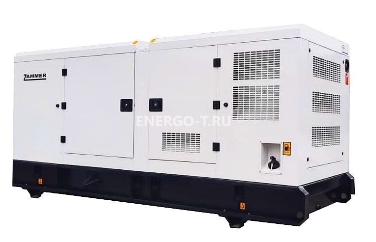 Дизельный генератор ZAMMER AD-16-Т400 в кожухе со встроенным АВР
