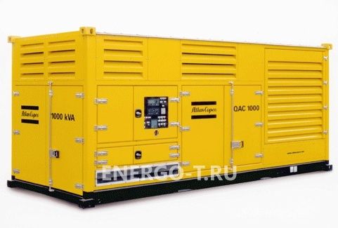 Дизельный генератор Atlas Copco QEC 800 (640 кВт)