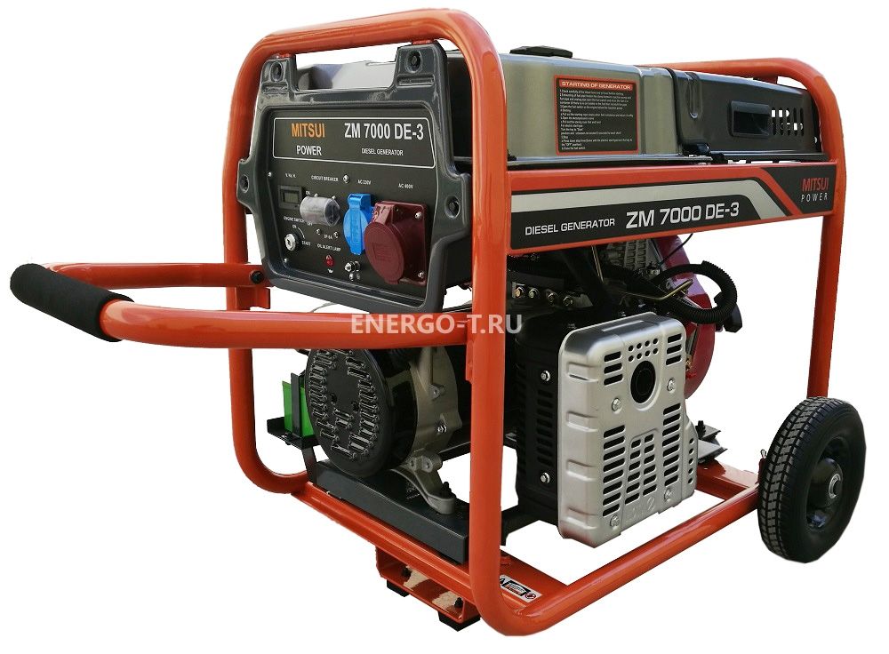 Дизельный генератор  ZM 7000 DE-3 с АВР